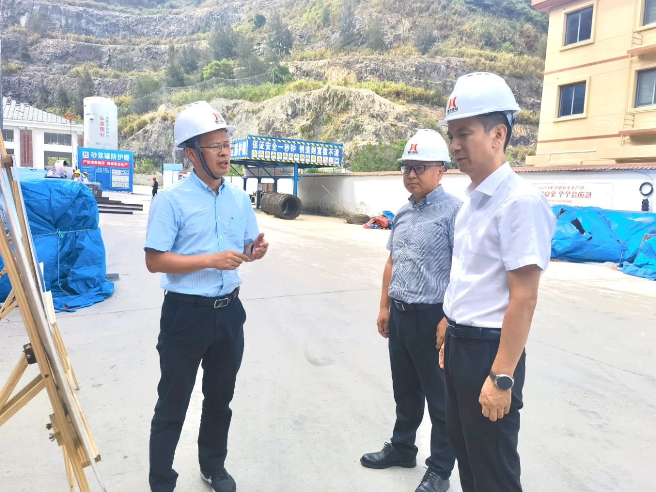 林仕德局長赴洞頭督導涉糧重點項目建設